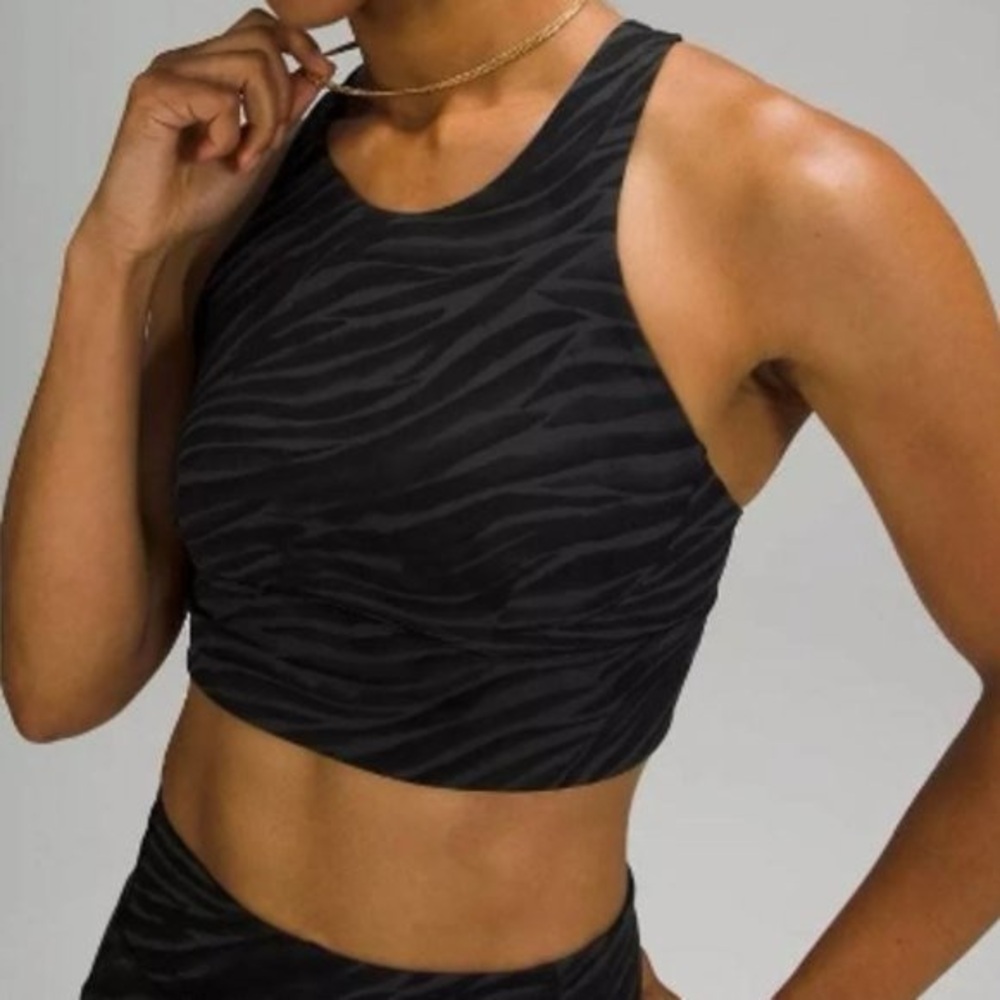 Lululemon zebra print top